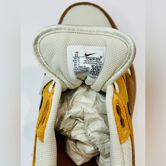 Nike Air Max 1 Essential Sneakers British Tan Light Bone Color Size US-11 NEW! - Picture 14 of 16